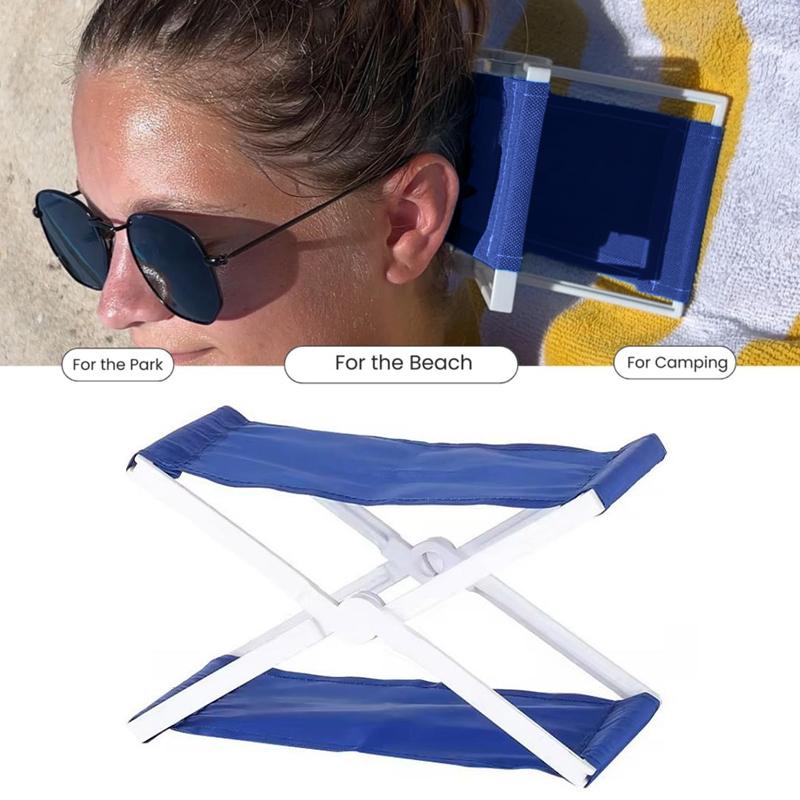 Outdoor Camping For Kids - キャンプ枕 防水 人間工学に基づいたネックサポート 折りたたみ式 コンパクト枕 ビーチ用品