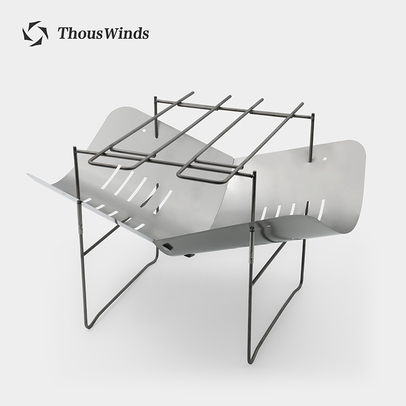 Outdoor Camping Wood Stove - Thous Winds ポータブルミニキャンプ薪ストーブ超軽量チタンストーブキャンプファイヤー屋外ハイキングバックパック炉キャンプ用品