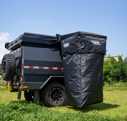 Camping Tent - 持ち運び可能な屋外キャンプシャワーテント、便利なポータブルシャワー用カートテント