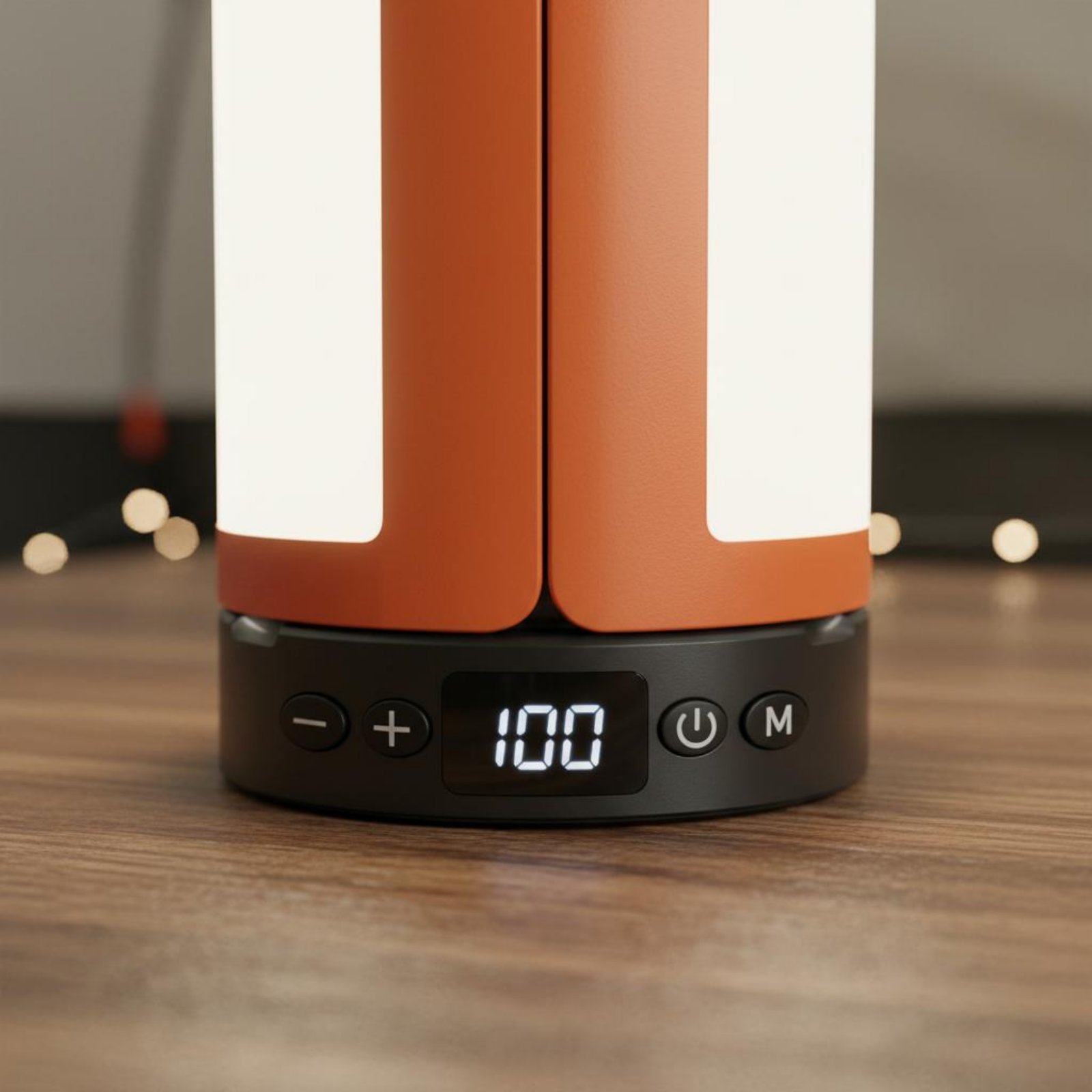 Outdoor Camping Lamp - 伸縮式テントランプ高さ調節可能ポータブルキャンプランプ折りたたみキャンプライト調光可能な屋外照明