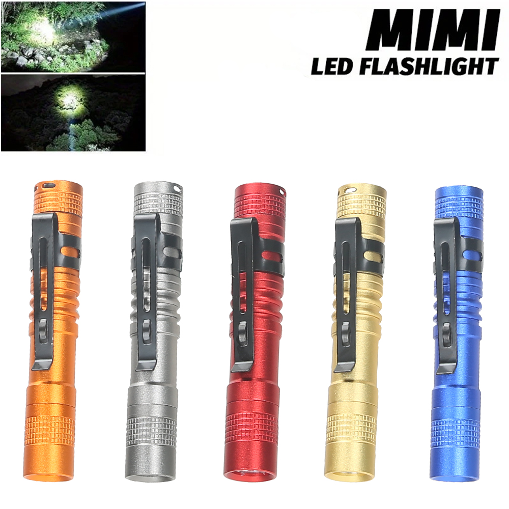 ミニポータブル LED ペンライト クリップ付き 超高輝度  - Outdoor Camping Accessories のレビューと価格