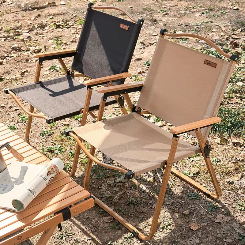 ポータブル軽量折りたたみ式アウトドアキャンプチェアハイバック - Outdoor Camping High Chair のレビューと価格