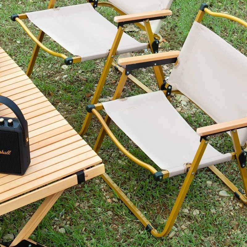 ポータブル軽量折りたたみ式アウトドアキャンプチェアハイバック - Outdoor Camping High Chair のレビューと価格