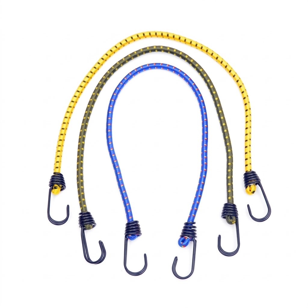 60 センチメートルバンジーコード弾性ゴムフック付きテントロ - Outdoor Camping Extension Cord のレビューと価格