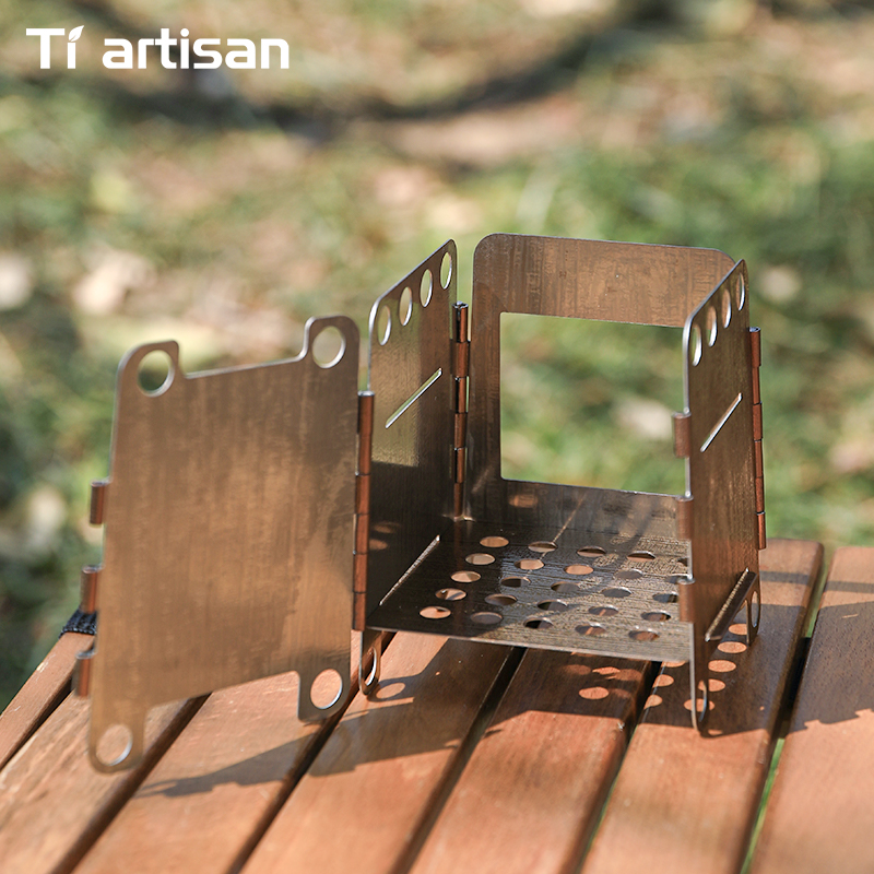 Tiartisan ステンレス鋼キャンプストーブ ミニポータ - Outdoor Camping Wood Stove のレビューと価格