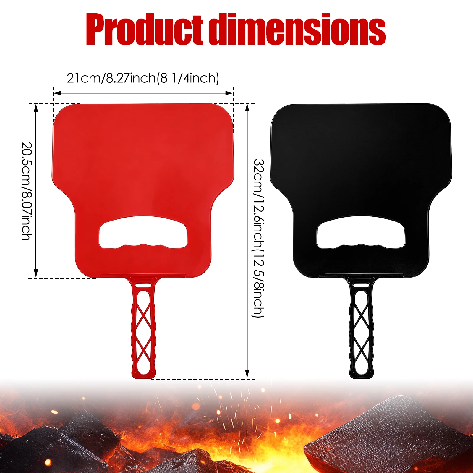 手動風車プラスチック製ハンドファンポータブルファイヤースター - Outdoor Camping Burner のレビューと価格