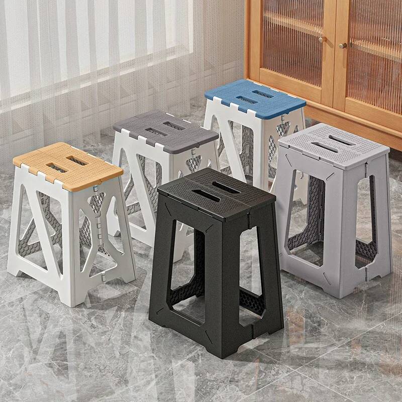 大人用プラスチック製スツール家庭用ポータブルハイスツール子供 - Outdoor Camping High Chair のレビューと価格