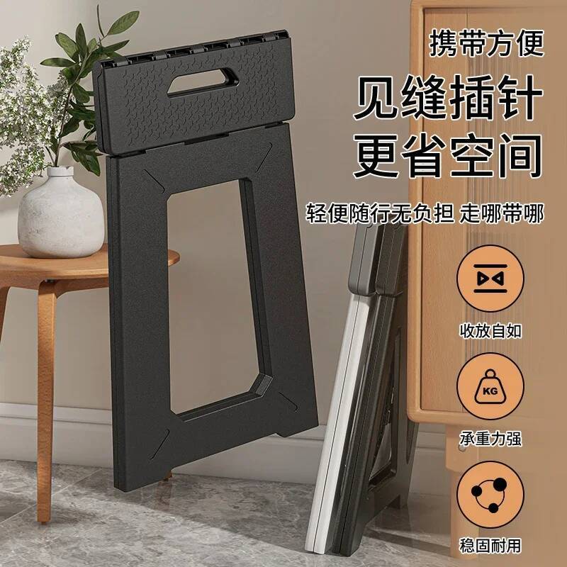 大人用プラスチック製スツール家庭用ポータブルハイスツール子供 - Outdoor Camping High Chair のレビューと価格