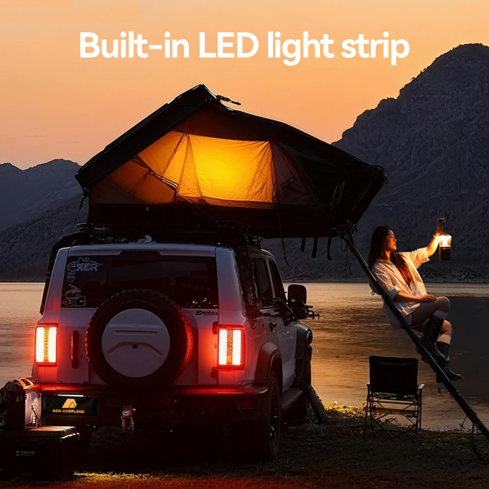 工場で新しく設計された自動サイドオープンルーフトップテント  - Camping Tent のレビューと価格