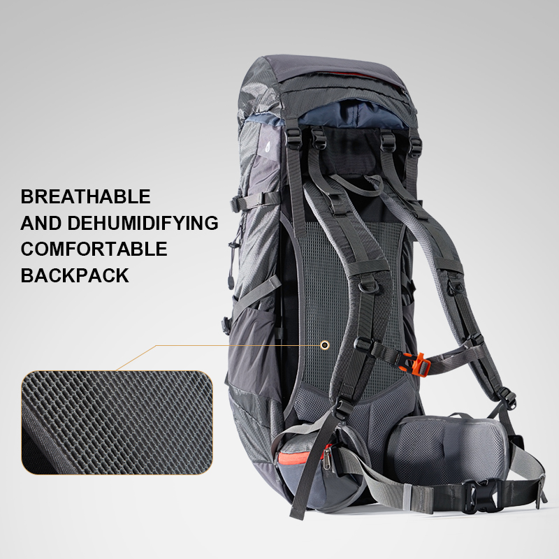 ゴールデンオーク防水ハイキングバックパック、男性用プロ登山バ - Lightweight Backpack 65L のレビューと価格