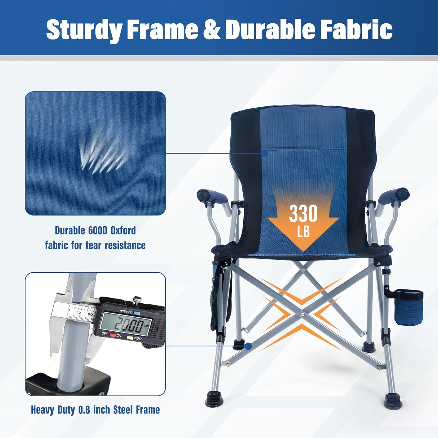工場卸売 アウトドア ポータブル 折りたたみ式 キャンプチェ - Outdoor Camping Folding Chair のレビューと価格