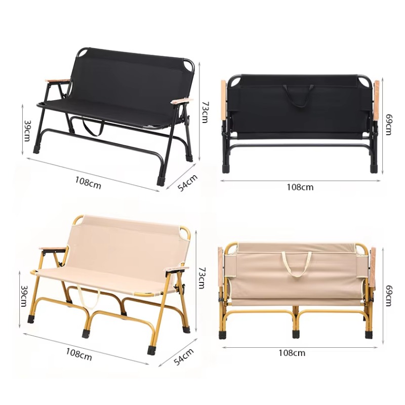アウトドアキャンプ用ポータブル折りたたみオックスフォードチェ - Outdoor Camping Folding Chair のレビューと価格