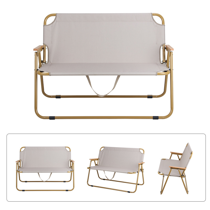アウトドアキャンプ用ポータブル折りたたみオックスフォードチェ - Outdoor Camping Folding Chair のレビューと価格