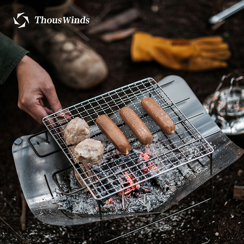 Thous Winds ポータブルミニキャンプ薪ストーブ超軽 - Outdoor Camping Wood Stove のレビューと価格