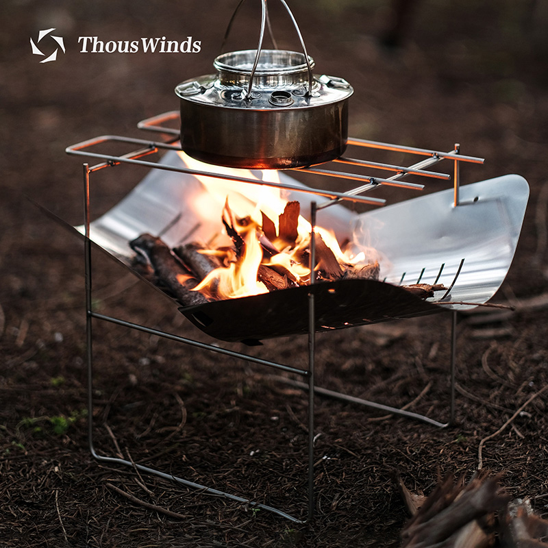 Thous Winds ポータブルミニキャンプ薪ストーブ超軽 - Outdoor Camping Wood Stove のレビューと価格