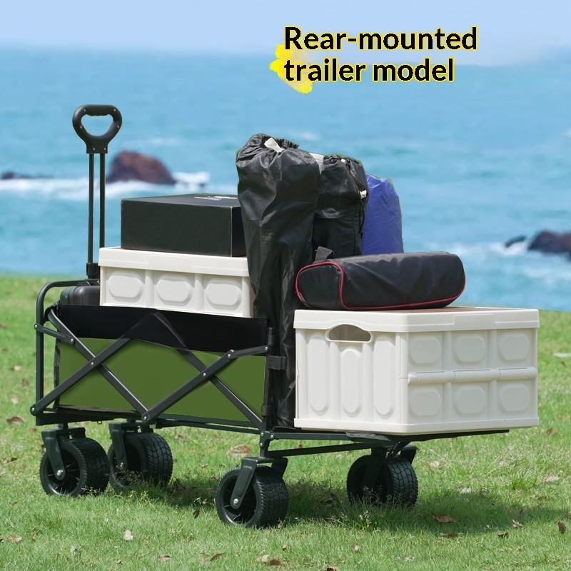 工場直売 四輪プラットフォーム キャンプ用ユーティリティワゴ - Camp Table Folding のレビューと価格