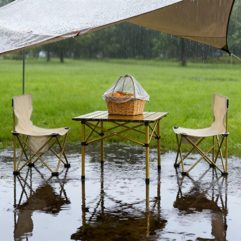 2026年高品質大型折りたたみ式アルミ合金ロールテーブルキャ - Outdoor Camping High Chair のレビューと価格