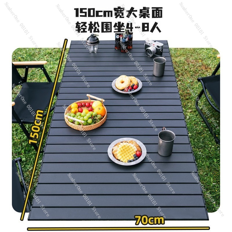 ポータブル屋外折りたたみキャンプテーブルと椅子セットロールア - Outdoor Camping Folding Chair のレビューと価格