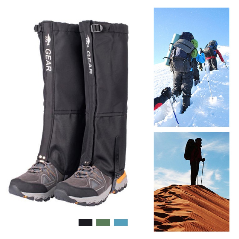 屋外ハイキング防水雪レギンスゲートル男性女性スキー登山砂漠ト - Trekking Gaiters のレビューと価格