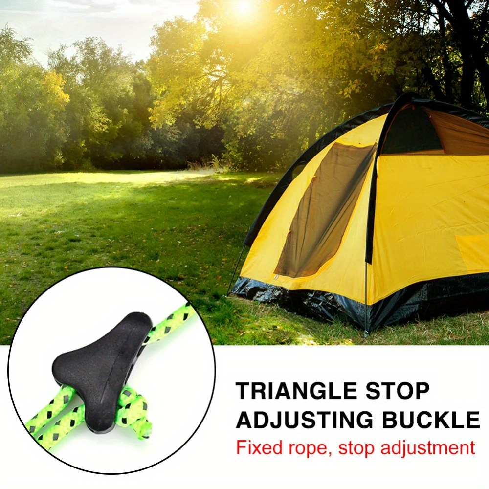 キャンプテントロープバックル、コード引き締めツール、ファスナ - Outdoor Camping Extension Cord のレビューと価格