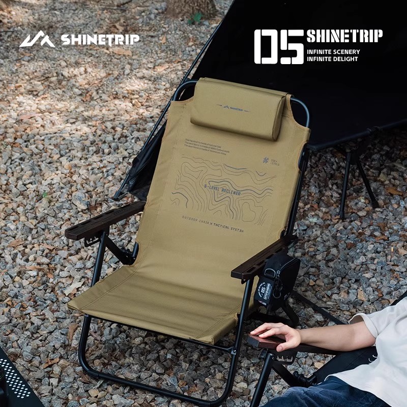 ShineTrip アウトドア折りたたみ式ラウンジチェア ポ - Outdoor Camping High Chair のレビューと価格