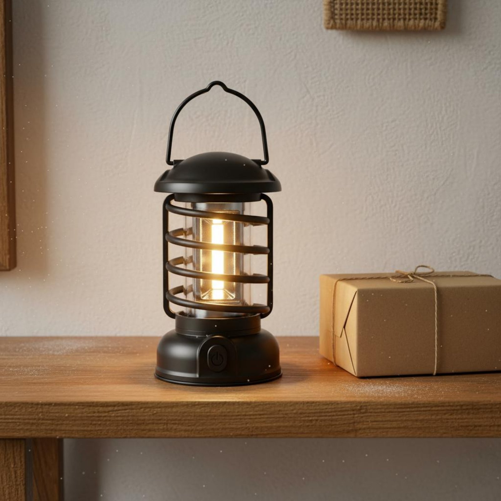 レトロキャンプランタン双方向電源ヴィンテージデザイン発光コン - Outdoor Camping Lamp のレビューと価格