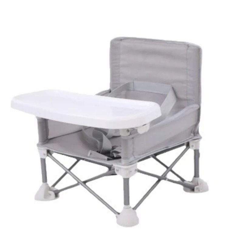 屋外折りたたみ式ポータブルコンパクトベビーチェア安全ベルト付 - Outdoor Camping High Chair のレビューと価格