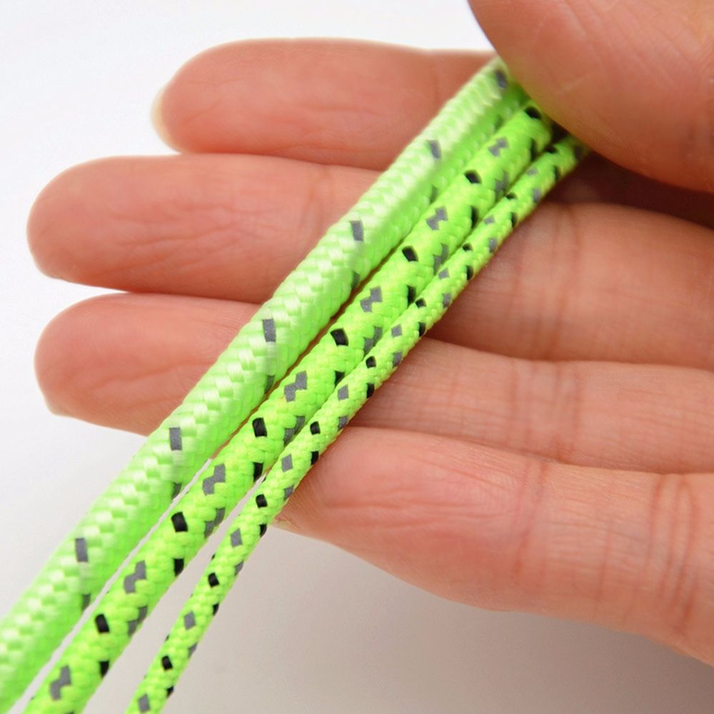 テント用反射ナイロンロープ、5/10/20/100m、屋外キ - Outdoor Camping Extension Cord のレビューと価格