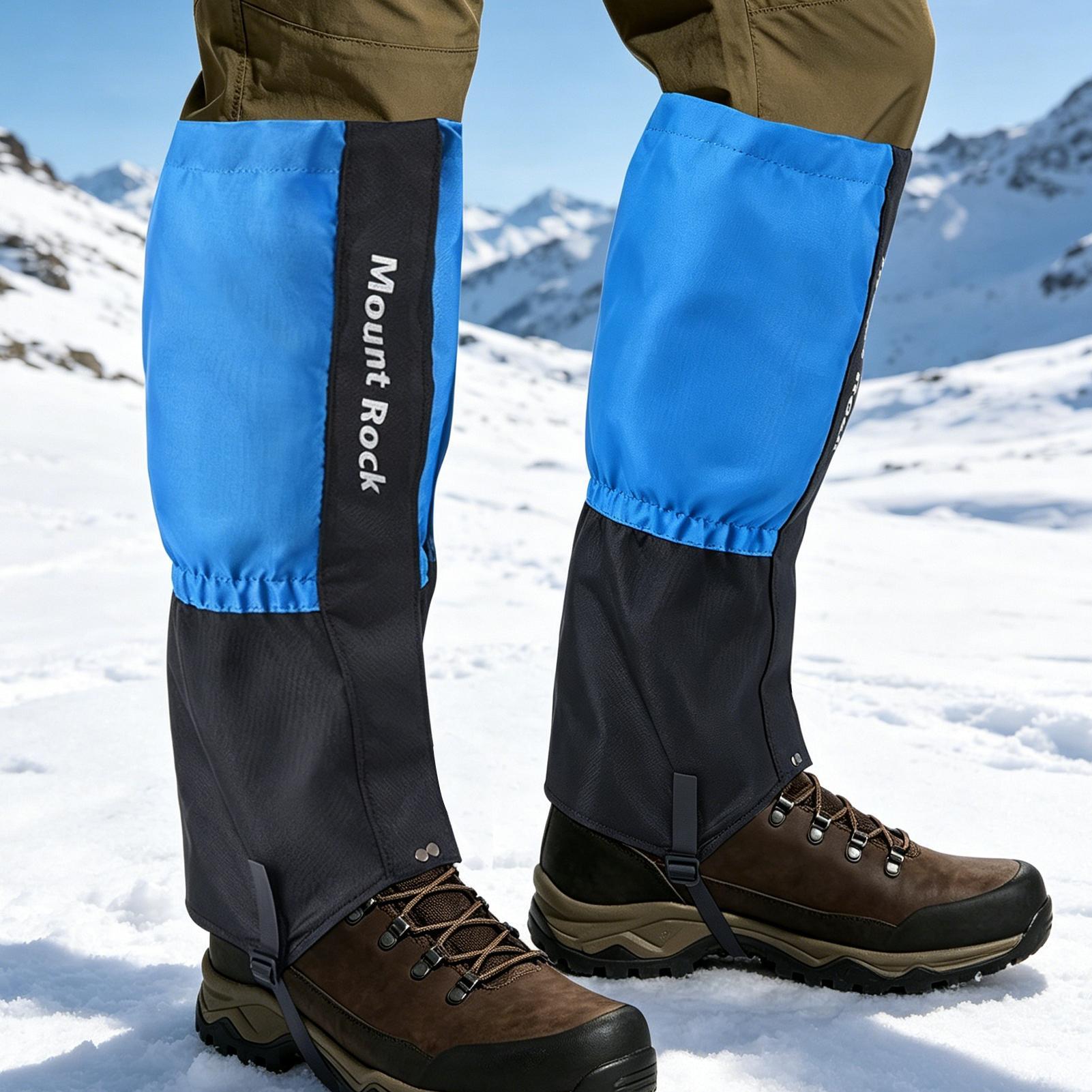 1 ペア防水通気性ハイキングレッグゲートル軽量スノーブーツレ - Trekking Gaiters のレビューと価格