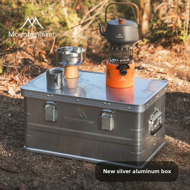 Mountainhiker 新しいアルミ合金屋外収納ボックス - Outdoor Camping Accessories のレビューと価格