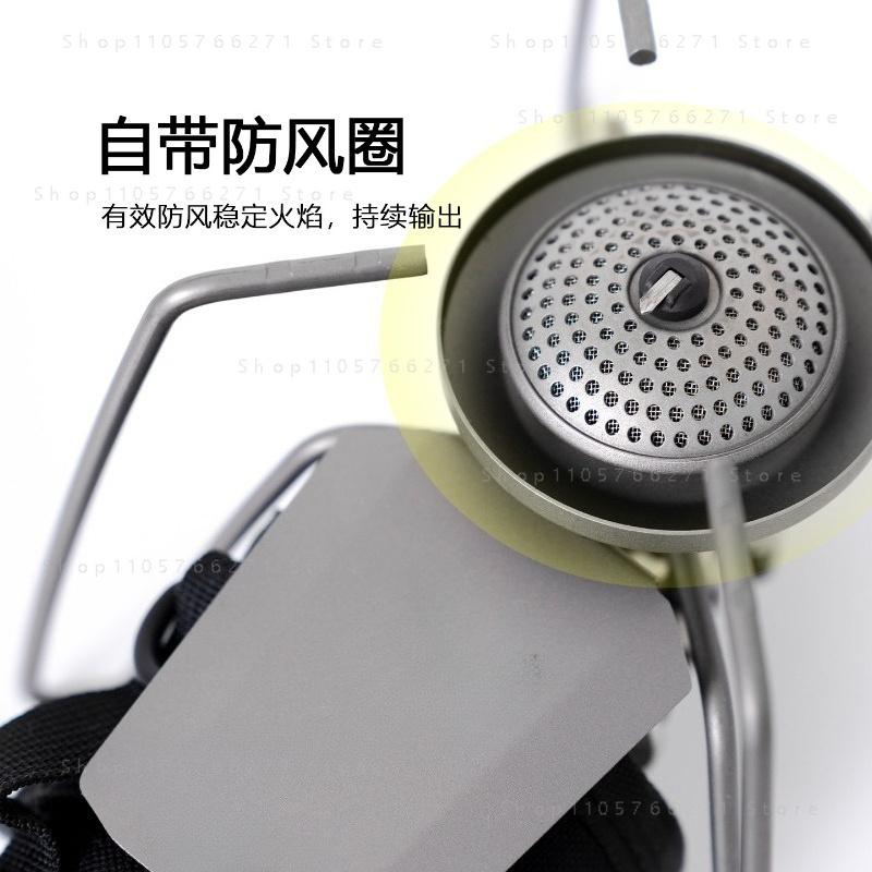 マイクロレギュレーター付きスパイダーストーブ、純チタン製ポー - Outdoor Camping Burner のレビューと価格