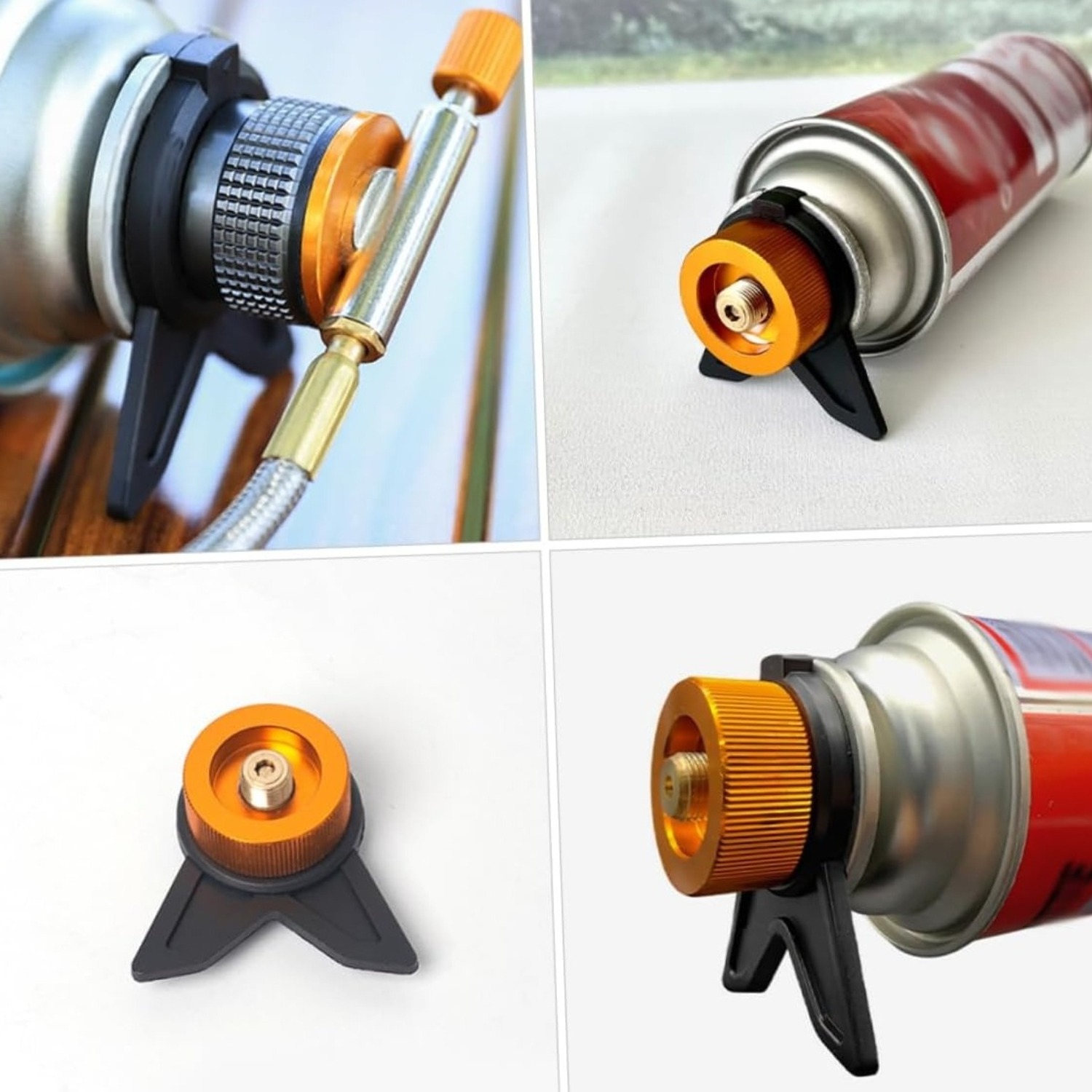 プロパンタンク部品 ガスタンクアダプター キャンプ用品 小型 - Outdoor Camping Burner のレビューと価格