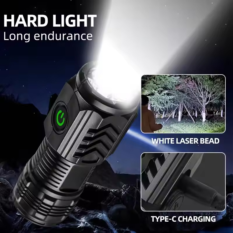超高輝度ミニ LED 懐中電灯トーチ充電式釣り照明ランタン強 - Outdoor Camping Lamp のレビューと価格