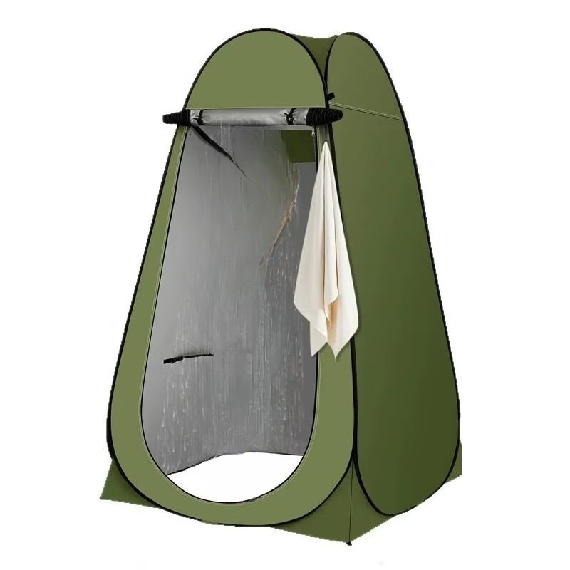 携帯用防水ポップアップ更衣所・シャワールームテント 迷彩柄  - Outdoor Camping Toilet Tent のレビューと価格